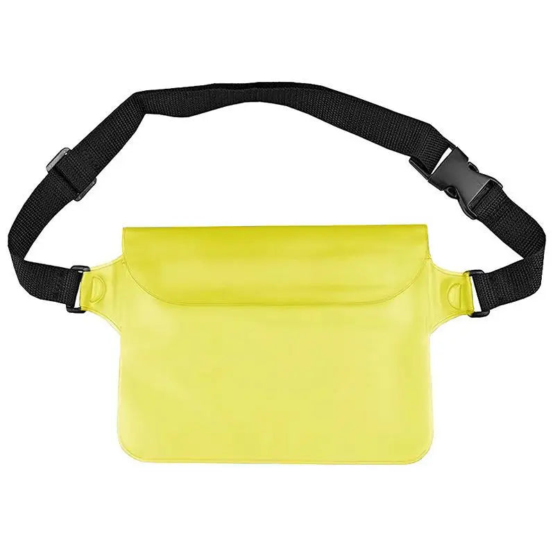 Waterproof Bag Hold ID's Credit Cards Keys Cell Phone Underwater Pouch Waist Pack Fanny Swimming Beach Dry Pouch Case Oasis Select A