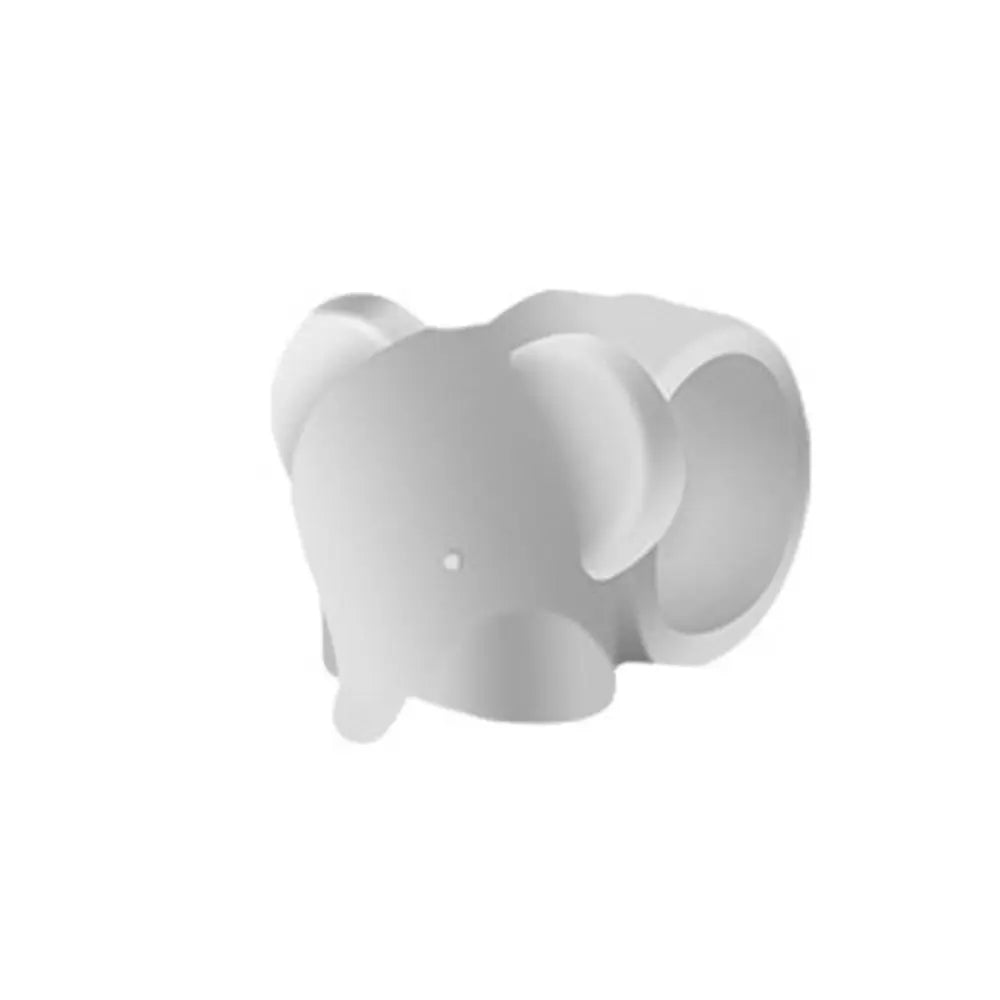 New Silicone Door Stopper Wall Protectors Anti-damage Door Handle Anti Collision Furniture Fittings Protection Mat Door Oasis Select white