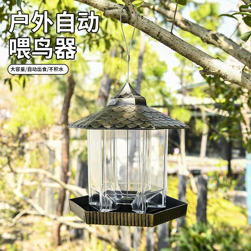 Outdoor Hanging Bird Feeder Best-Selling Bird Feeder for Garden & Backyard Easy to Fill & Clean Attracts Wild Birds Year-Round Oasis Select