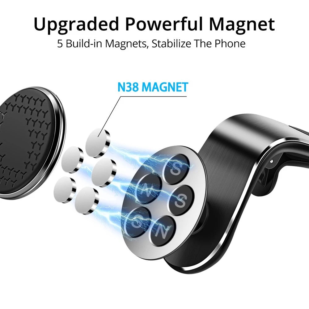 Magnetic Car Phone Holder Mobile Support For The Car Cell phone Support Mobile Door For Auto For iphone Xiaomi Huawei Samsung Oasis Select