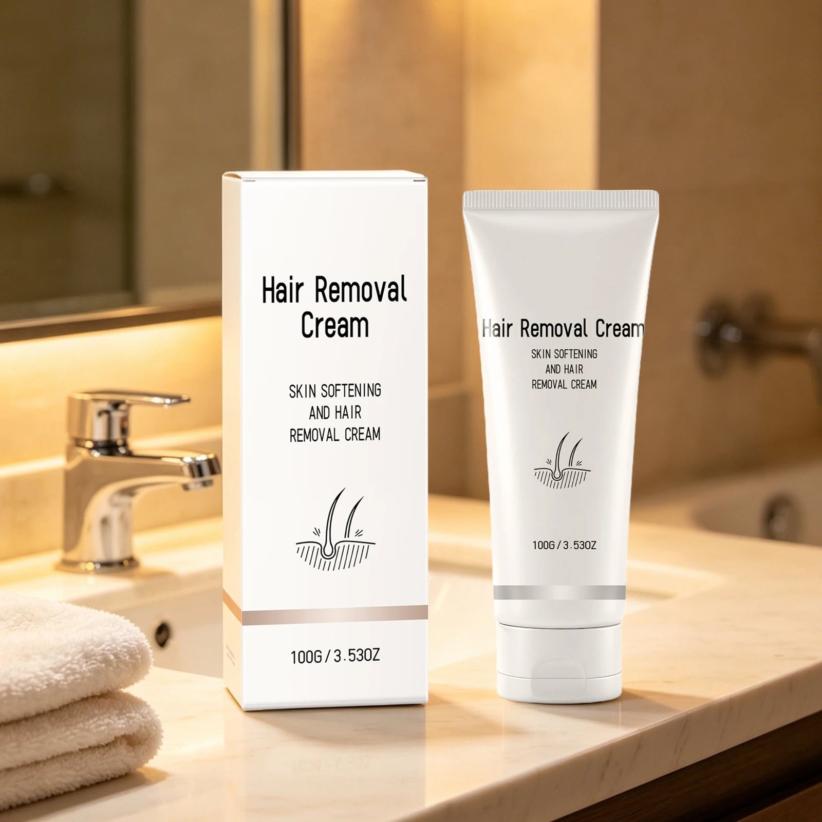 Instant Hair Removal Cream Gentle Painless Remove Hair Smooth Nourish Skin Easy Apply No Redness Personal Care Hair Remove Cream Oasis Select