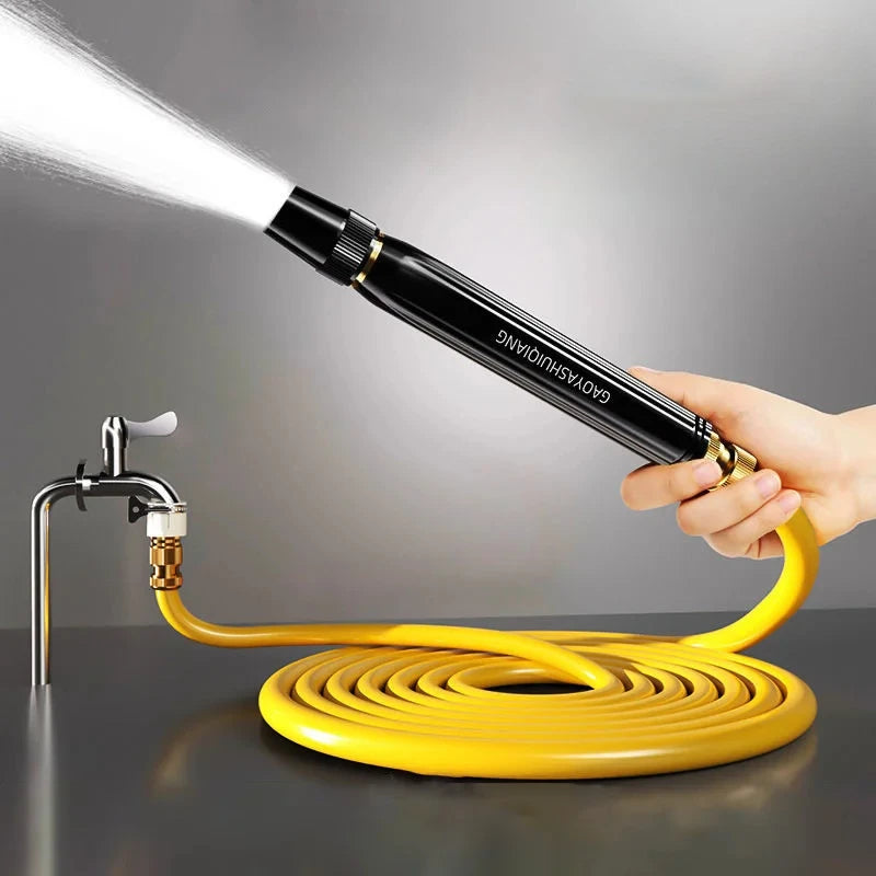 High Pressure Garden Watering Gun Car Wash Sprayer Hose Nozzle Adjustable Water Spray for Home Garden Lawn Irrigation Cleaning Oasis Select