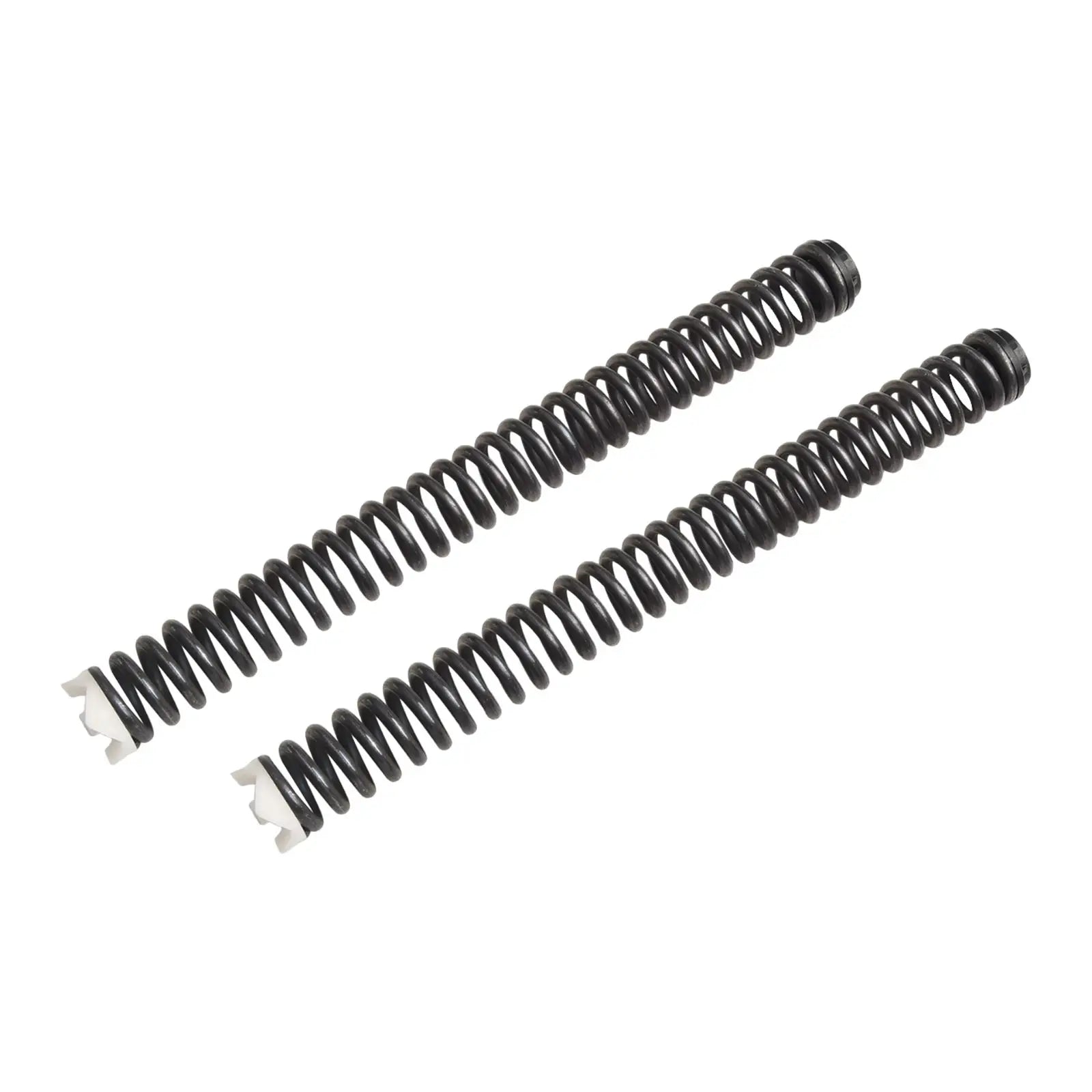 2pcs Bicycle Front Fork Shock Absorber Black Steel Spring Coil Spring For MTB Bike 224g/277g Multiple Sizes Bicycle Accessories Oasis Select