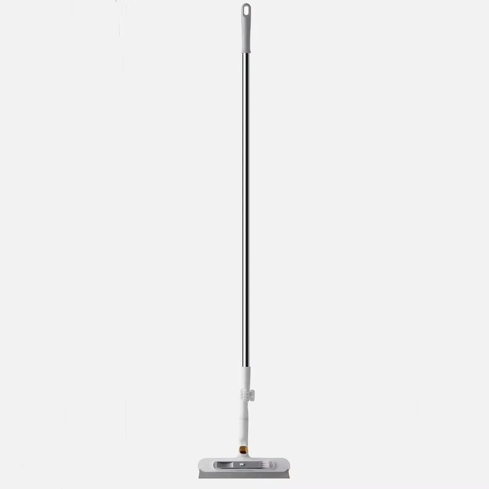 2 in1 Highrise Special Glass Brush with Squeegee Extended Handle Household Window Cleaner Universal Rotatable Oasis Select White