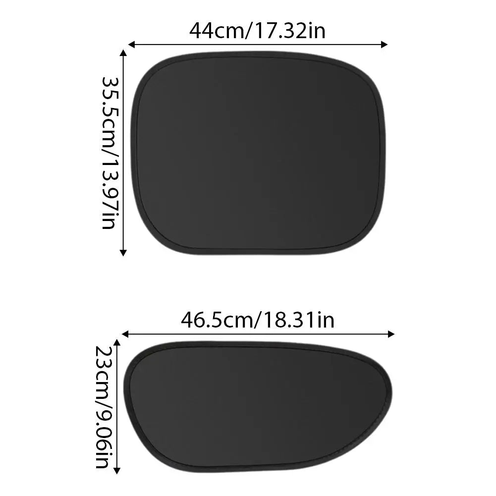 Universal Car Window Sun Shade – UV & Anti-Glare Cover Car Window Sunshade Oasis Select