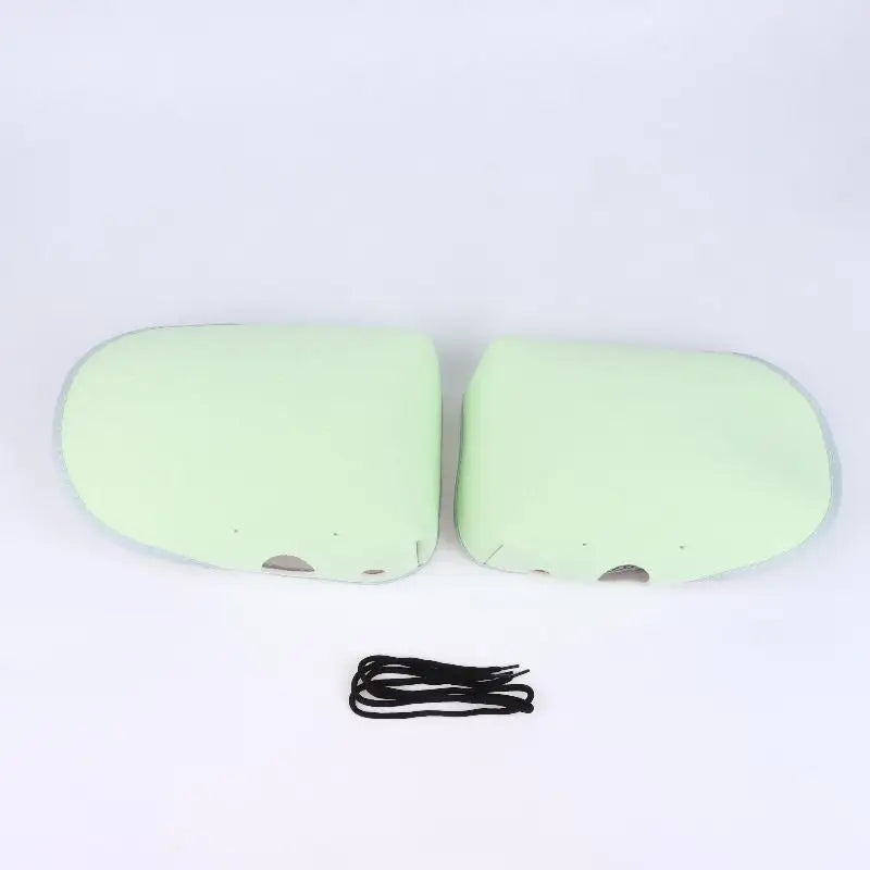1Pair Summer Motorcycle Handlebar Muffs Sun Protection Gloves Breathable Waterproof Mesh Riding Gloves Oasis Select Green
