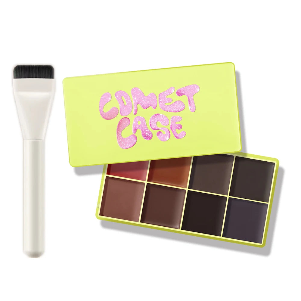 Cream Highlighter Blush Contour Palette – Matte & Shimmer