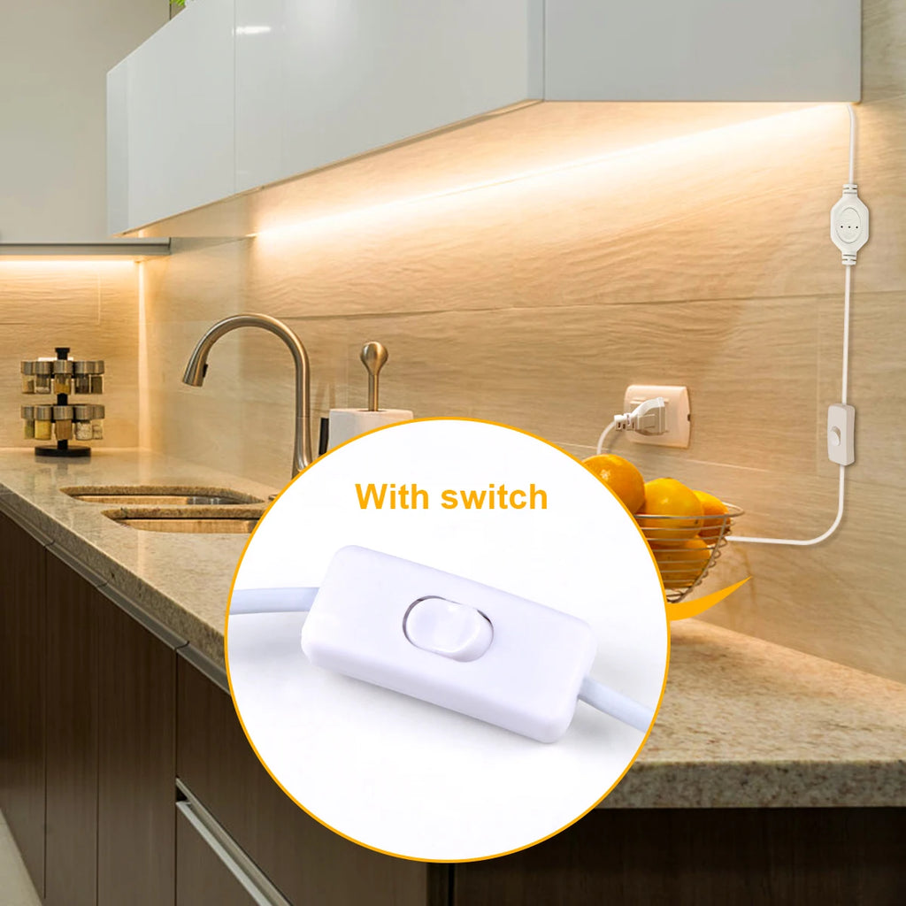 10M 5M-1M COB LED Light Strip 220V IP65 Waterproof Diode Tape 288LED/M High Lumen Neon Tube Lamp Tape Kitchen Closet Backlight Oasis Select