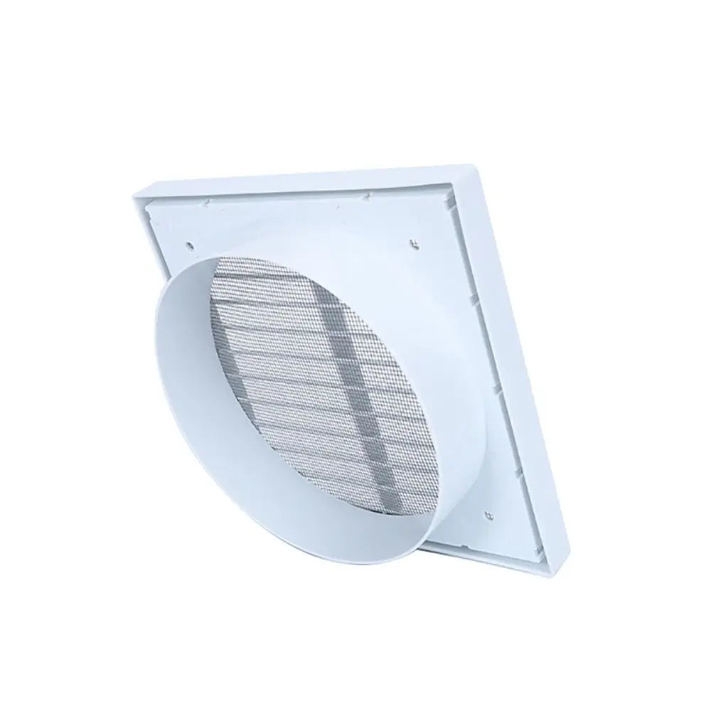 1Pcs Wall Ceiling Grille Air Outlet Pipeline Ventilation Plastic Fresh Air Exhaust Outlet White Grilles Cover Oasis Select