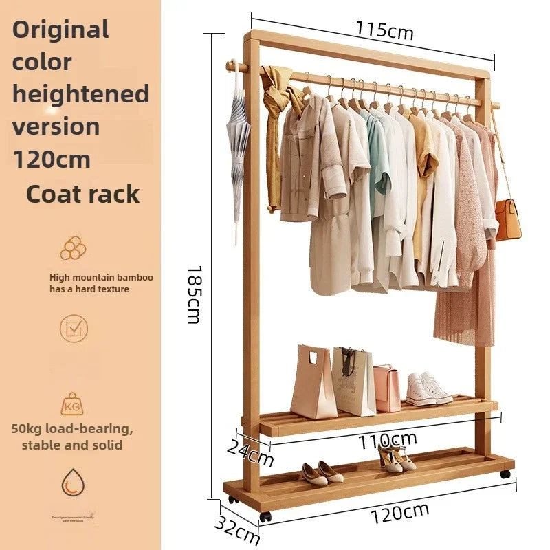Multi-functional Hanging Hanger Floor-to-ceiling Bedroom Simple