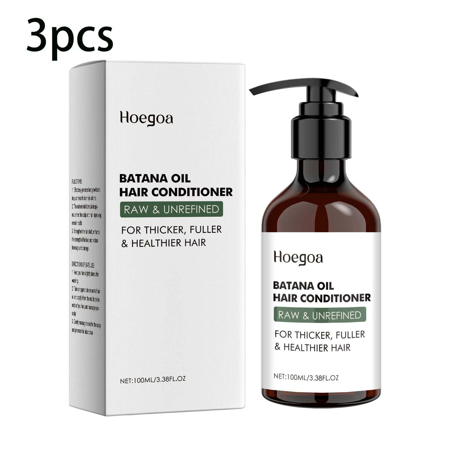 Batana Oil Hair Conditioner Strengthening Nourishing Improve Dryness Damaged Split Ends Glossy Smoothing Hair Growth Conditioner Oasis Select 300ml boxed
