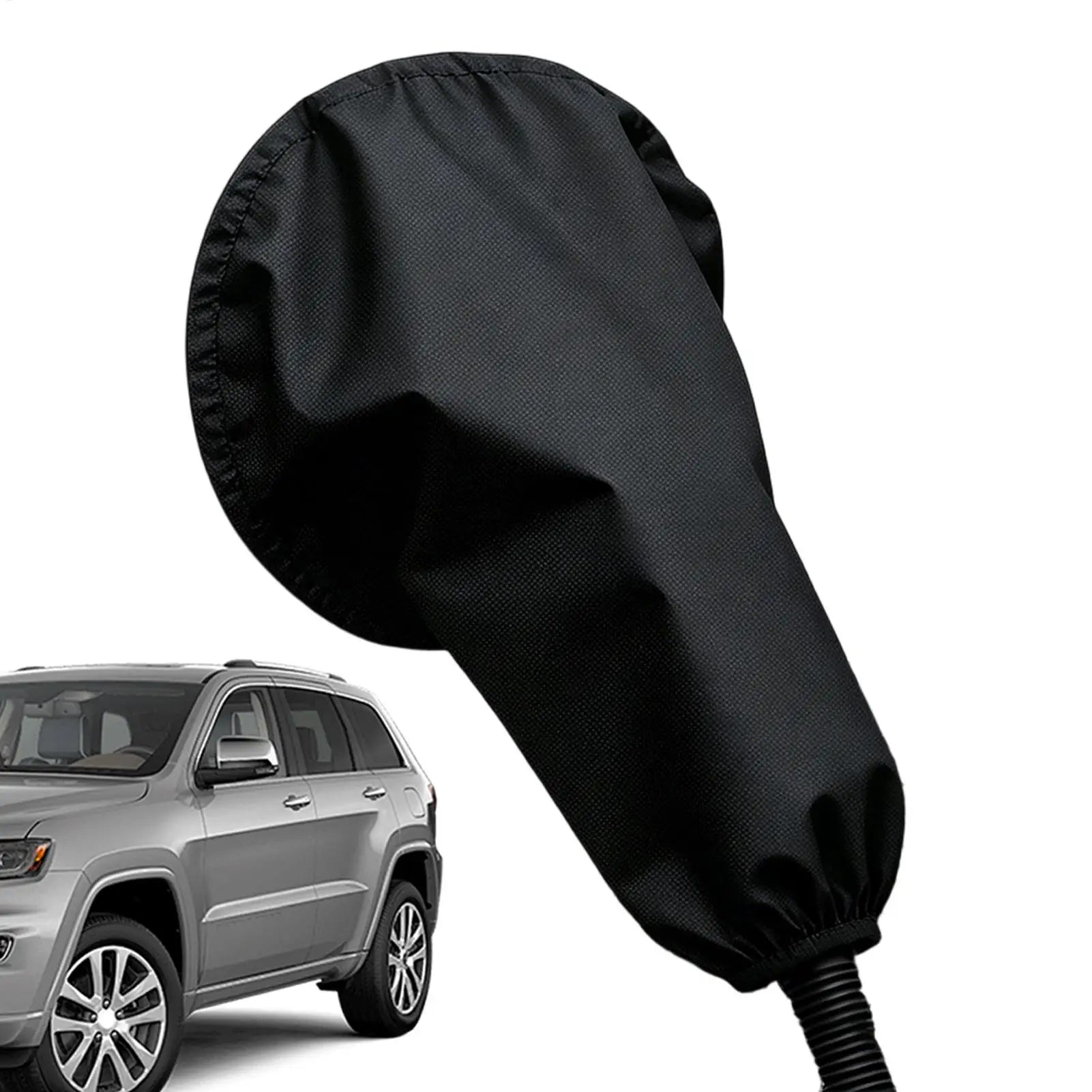 EV Charger Cover Magnetic Waterproof Dustproof PVC Electric Car Charger Plug Protection Cover for Road Trip Outing Traveling Oasis Select