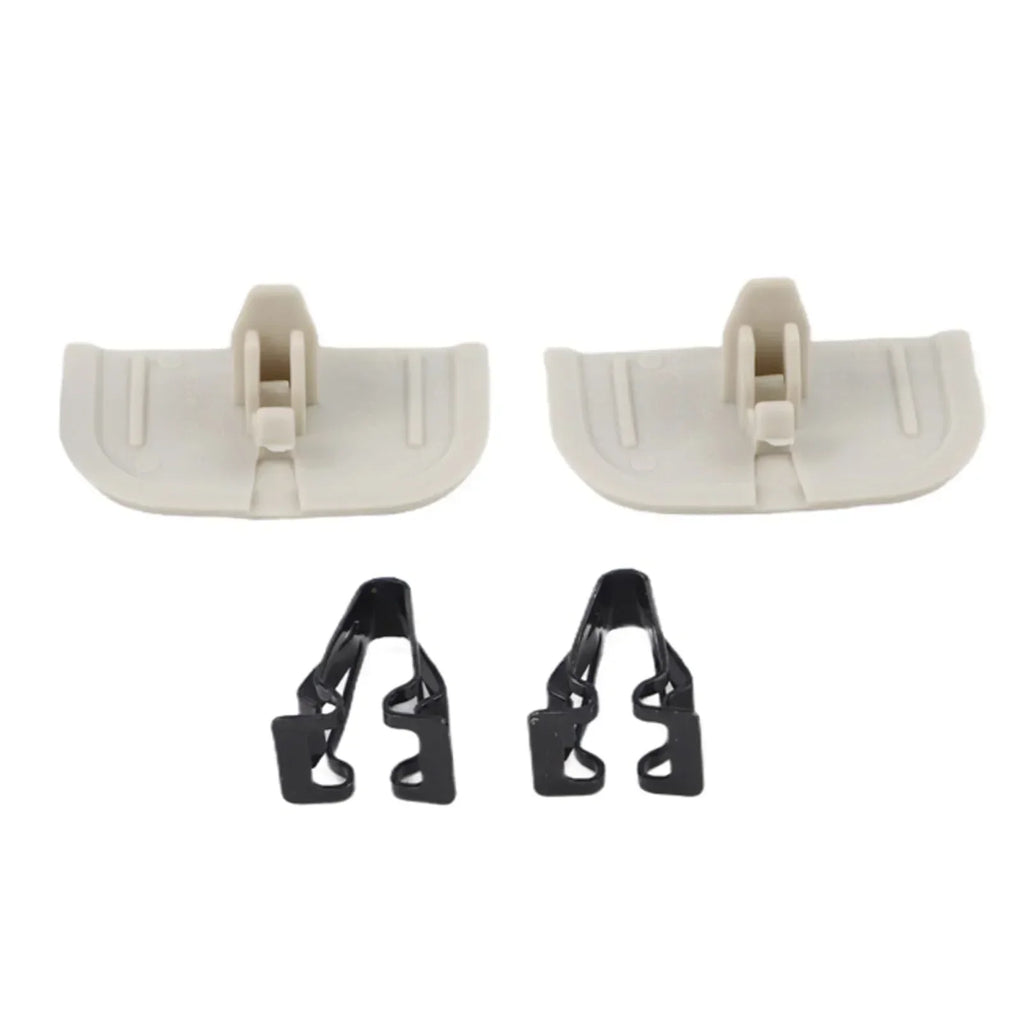 Sun Visor Cap Clip 2 Pcs DS7Z4273AA DS7Z9904132A Compatible For Ford For Fusion 2014 2016 Replacement Sun Visor Oasis Select
