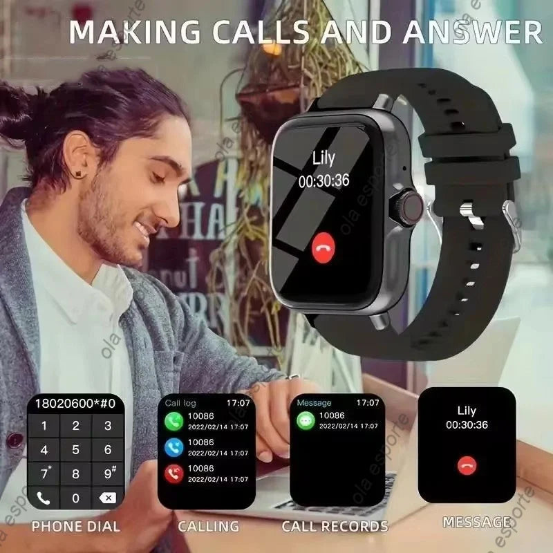 Ola Esporte Smart Watch – Bluetooth Calls & Fitness Tracker