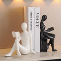 Light Luxury Ornaments High-end Modern Bookends Character Ornaments Home Furnishings Offices Study Decorations Oasis Select A