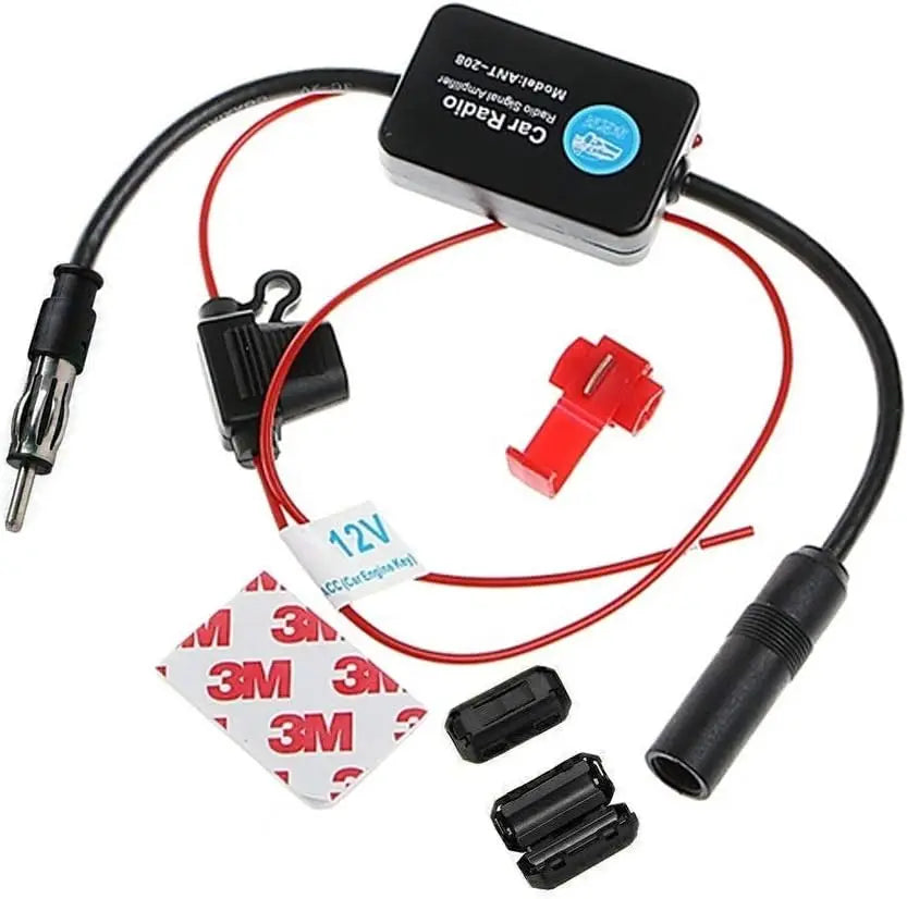 Cheyoule ANT208 12V Active Car Radio Antenna FM Amplifier - Vehicle Active Antenna for Improved Radio Reception Oasis Select