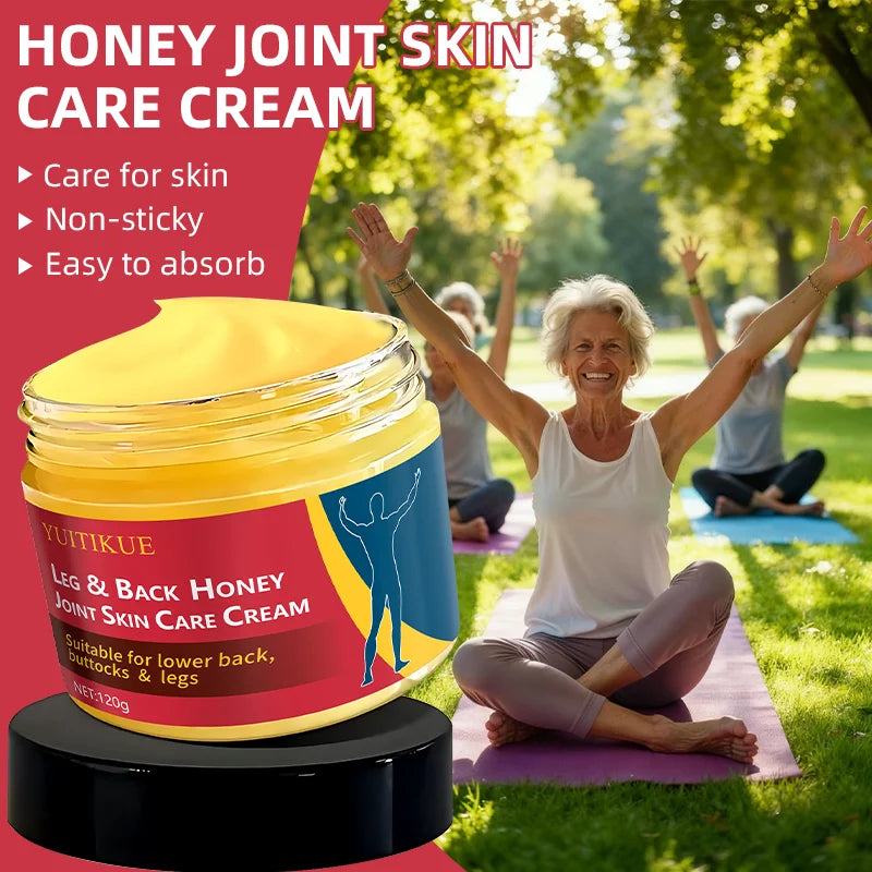 YUITIKUE Joint Massage Cream – Bee Venom, Honey & Hyaluronic Acid