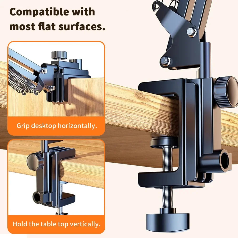 Tablet Holder for Bed with 90cm Metal Arm 360° Rotating Bed Tablet Mount Stand For iPad Stand 4.5~11 Inch Phone Tablet Bracket Oasis Select