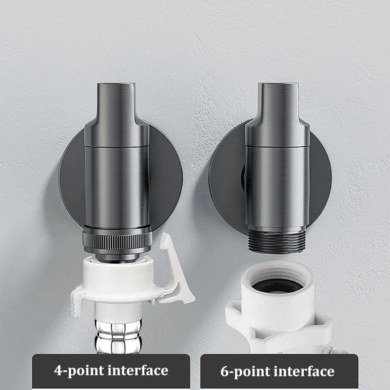 Automatic Water Stop Valve | All-Copper Washing Machine Faucet