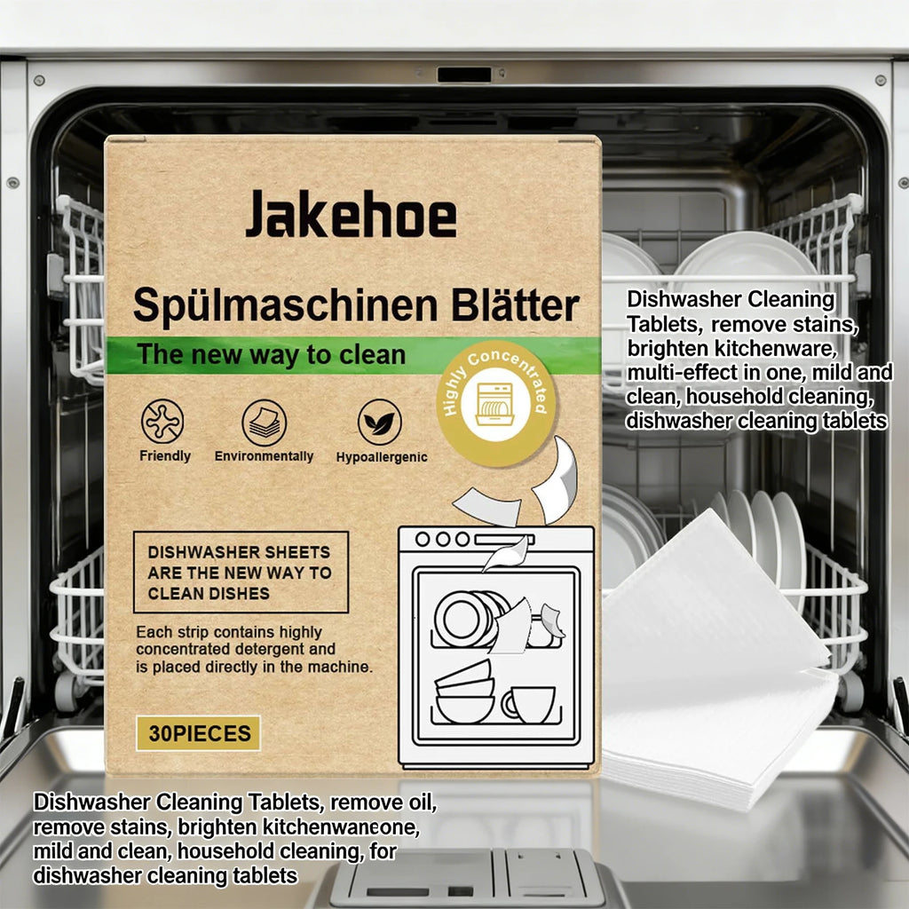 Dishwasher Cleaning Tablets Oil Dirt Removal Descaling Detergent Tablets High Efficient Kitchen Cleaning Tools for Dishwasher Oasis Select