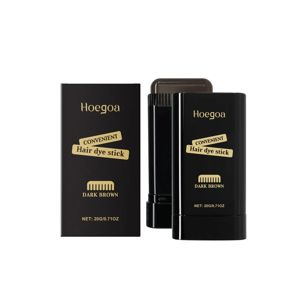 Temporary Hair Color Stick Three Color Quick Cover Gray Hairs Hairs Root Dyeing Non-Irritating Portable Disposable Hair Dye Comb Oasis Select Dark Brown