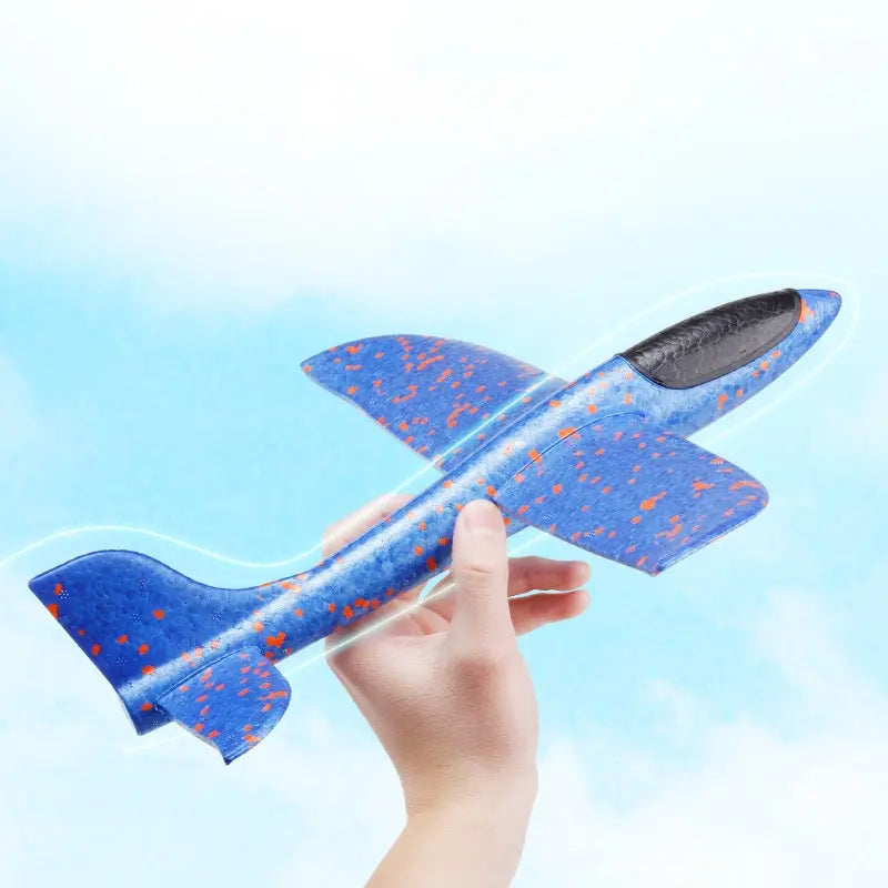 Hand Launch 35cm Flying Throw Airplane Outdoor Sports Toys for Children Glider Aircraft Model Foam Gliding Boys Fun Game Figure Oasis Select