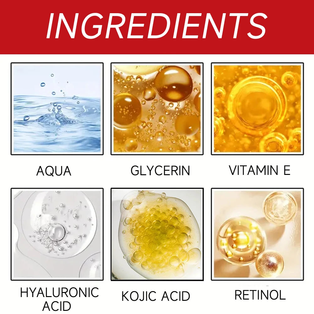 Kojic Acid & Retinol Face Cream: Gentle Hydration for Smooth, Radiant Skin – Daily Moisturizer for All Skin Types 30/60g Oasis Select