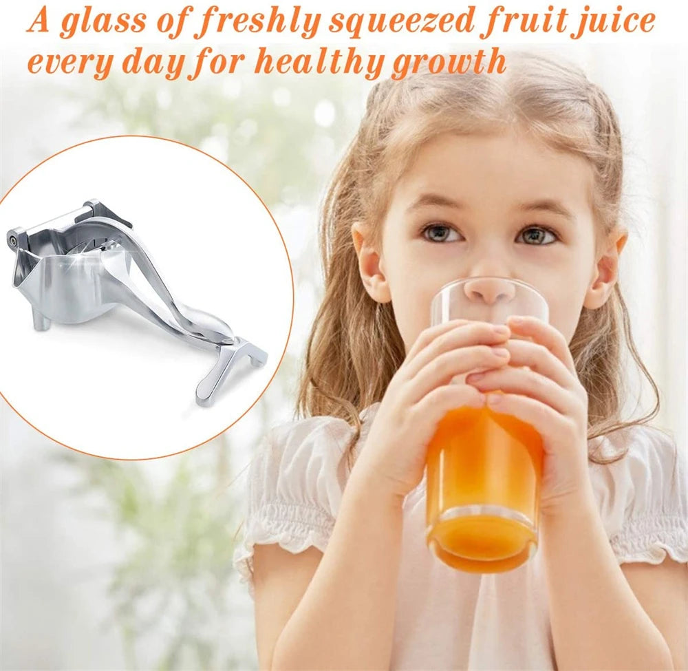 Manual Juice Squeezer Aluminum Alloy Hand Pressure Juicer Pomegranate Orange Lemon Sugar Cane Juice Kitchen Bar Fruit Tools Acce Oasis Select