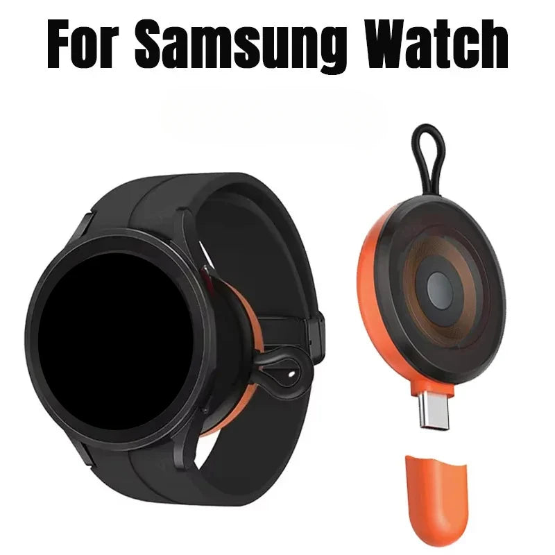 Watch Magnetic Wireless Charger For Samsung Galaxy Watch 8/7/6/5/4 Classic/Ultra/Active 2 Type C Port Charging Oasis Select