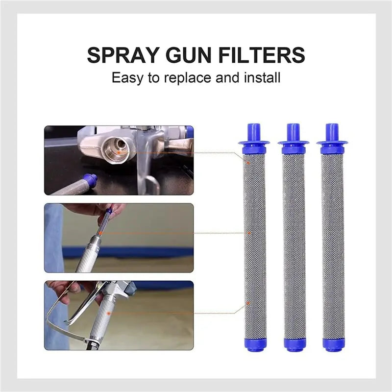 2026-WISH 30Pack 288749 Airless Spraygun Filter Compatible With 60 Mesh Airless Spraygun Filter Spraygun Models SG10, SG Pro, SG Oasis Select