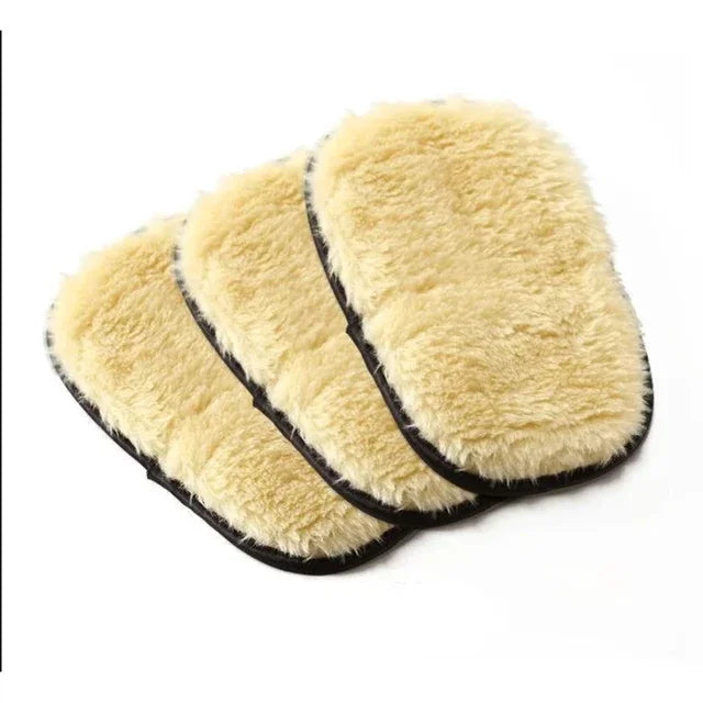 1/3/5/10Pcs Car Cleaning Sponge Glove Car Polishing Washing Mitt Gloves Microfibre Wash For Automotive Kitchen Home Cleaner Wool Oasis Select 3PCS Black