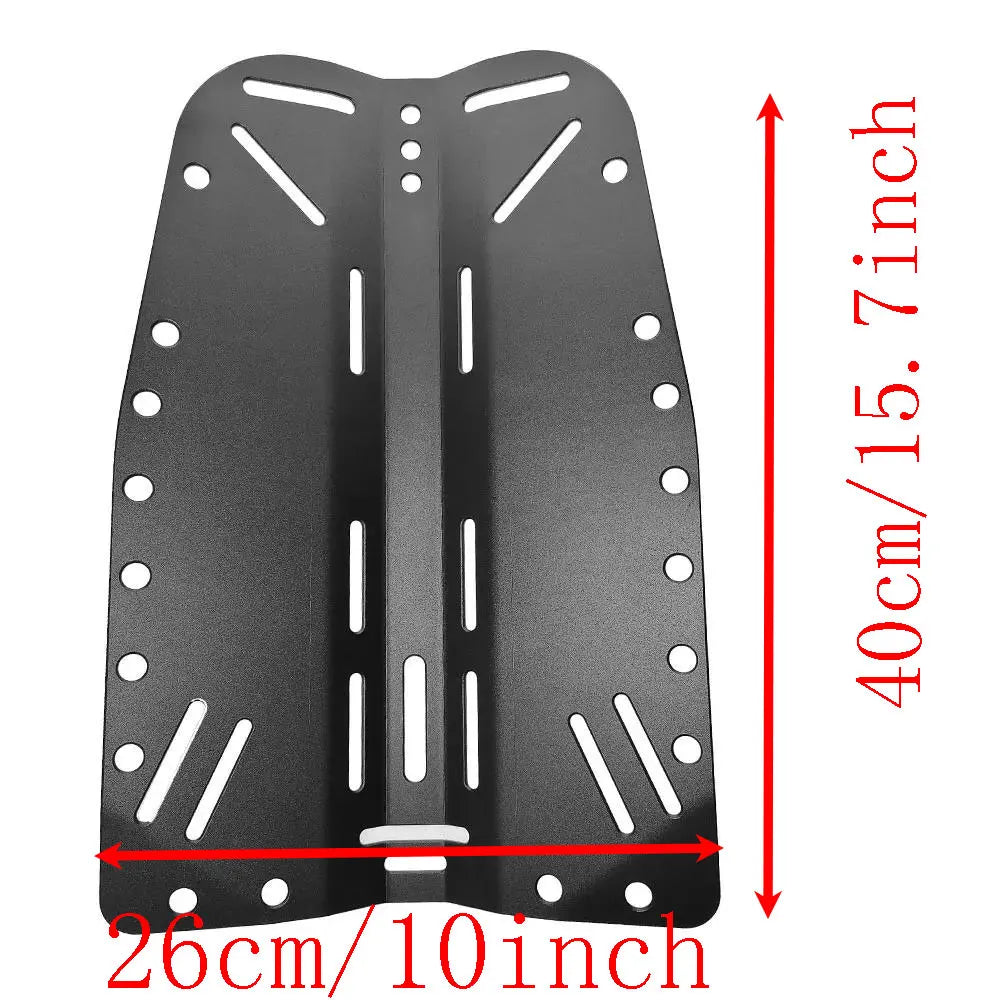 Multicolor Aluminium Scuba Diving Technic Backplate Diver BCD plate Oasis Select
