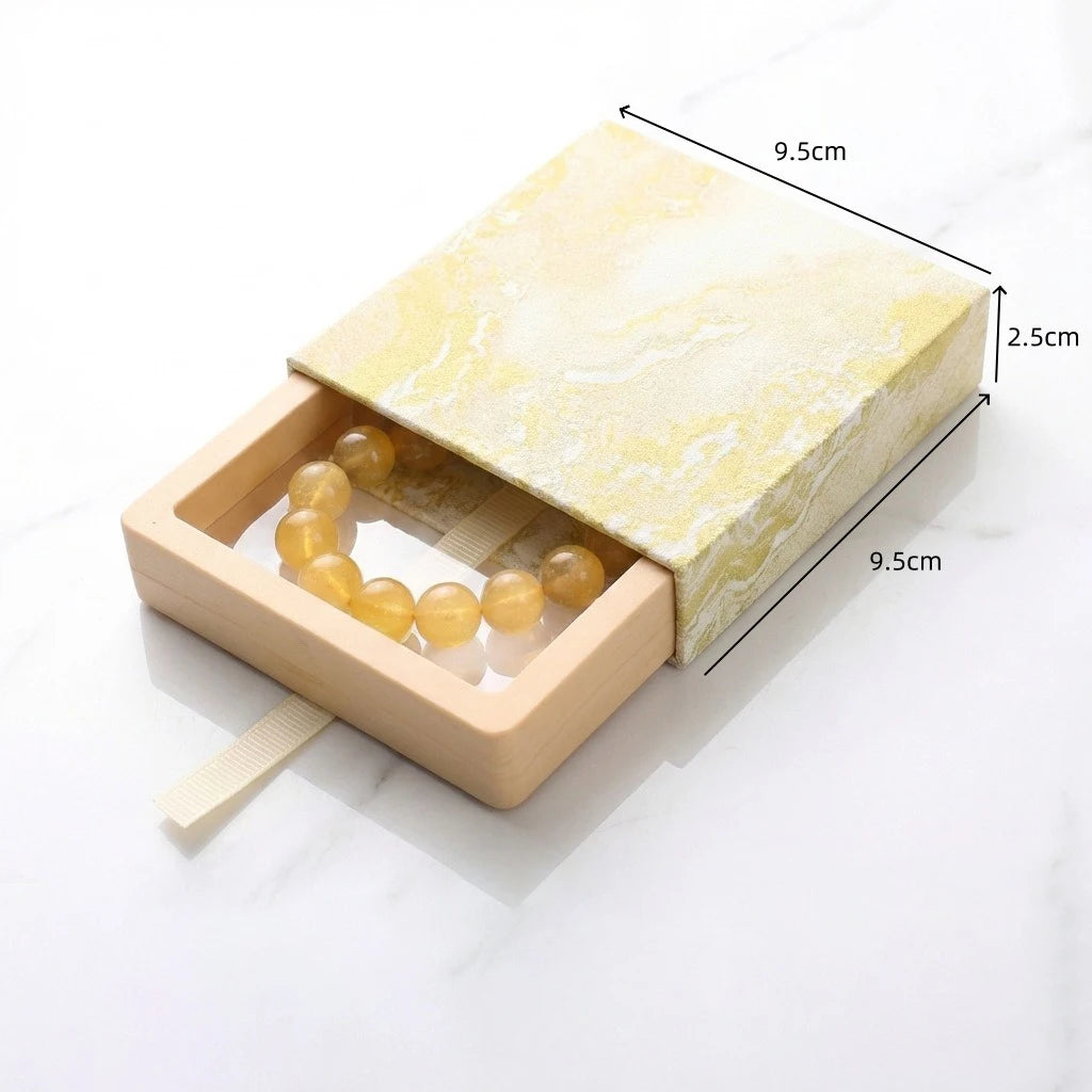 Pull-Out Floating Drawer Jewelry Box – Rings & Necklaces
