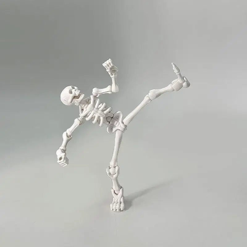 3D Skull DIY Assembly Toy – Articulated Mini Skeleton Model