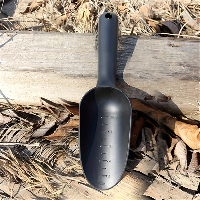 Heavy Duty Plastic Garden Trowel Thickened Durable Soil Shovel for Succulents Balcony Gardening Flower Planting Garden Tools Oasis Select black