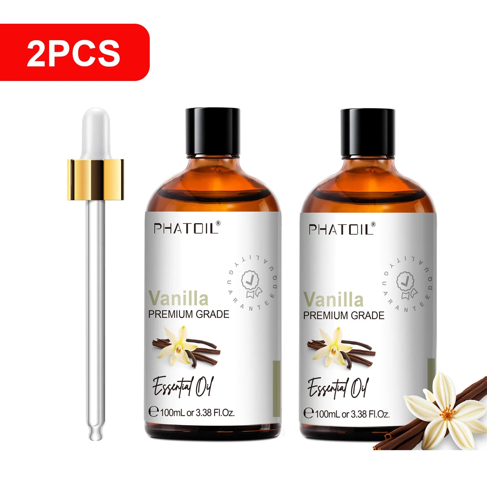 PHATOIL 100ml Pure Aromatherapy Essential Oil for Diffuser