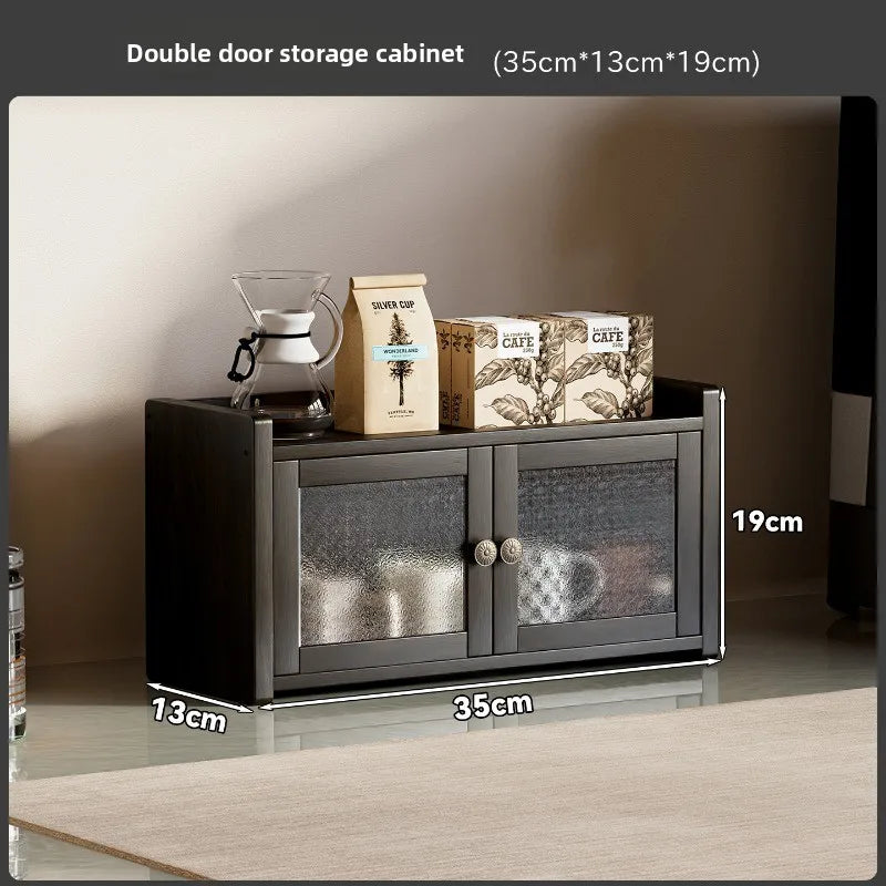 Desktop cup holder Shelf Dining table Cup storage rack Tea cup Coffee cup Tea set Storage cabinet Dust proof Table shelf Oasis Select