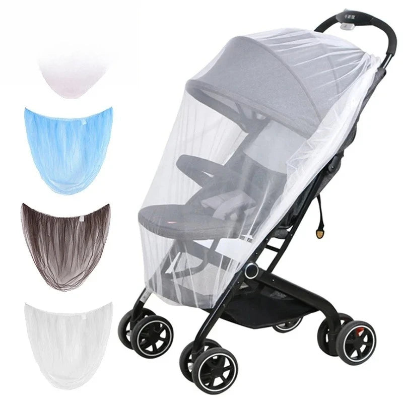 Mosquito Net For Baby Stroller Summer Pram Insect Shield Net Infants Pushchair Cart Safe Protection Mesh Pram Accessories Oasis Select