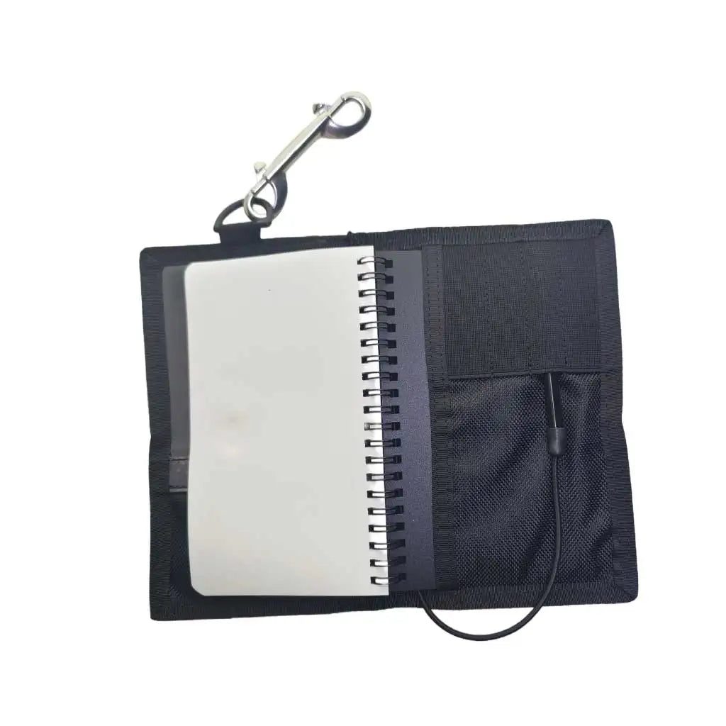 Professional 25-Page Dive Slate Erasable with 316 SS Buckle Underwater Snorkeling Swim Training Emergency Communication Notebook Oasis Select