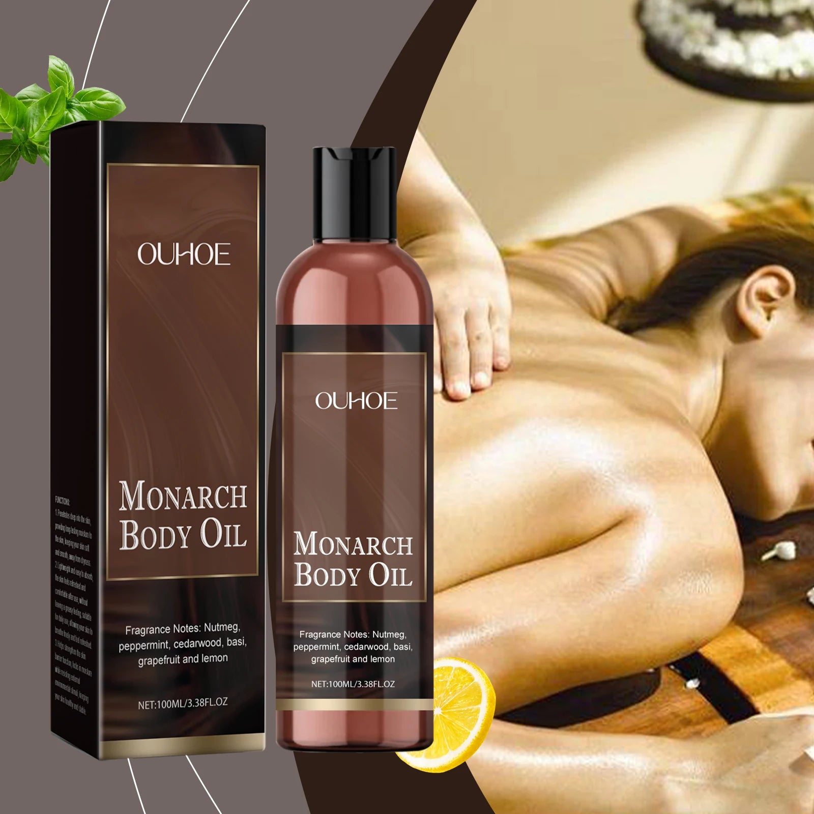 Body Moisturizing Care Cream/Oil Moisturizing the Whole Body and Caring for the Body's Delicate and Smooth Skin Body Cream/Oil Oasis Select 2-IN-1