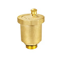 Brass Automatic Float Valve Kit 1/2"G Air Bleeder Release Vent Valve & 1/2"G Female Connector Adapter Oasis Select DN15