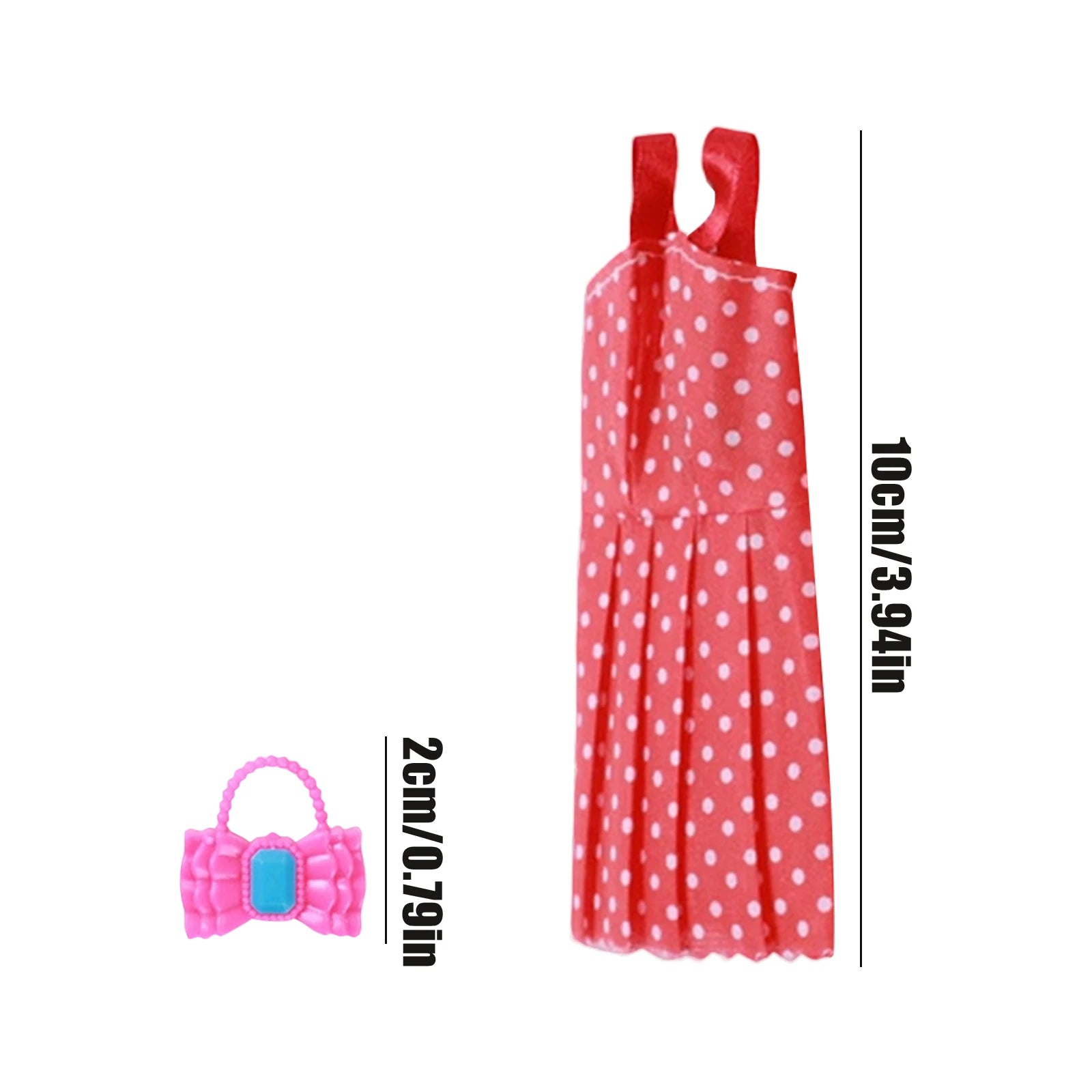 32-Piece Barbie Doll Clothes & Accessories – Dresses, Shoes & More Doll Clothes Set Oasis Select