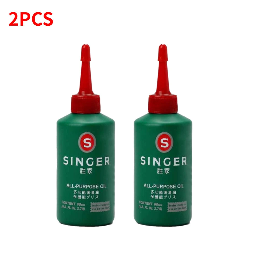 Sewing Machine Oil Original Imported Sewing Machine Oil Lubricant White Oil Sewing Machine Oil special oil lubricant 1-5PC Oasis Select 2pcs
