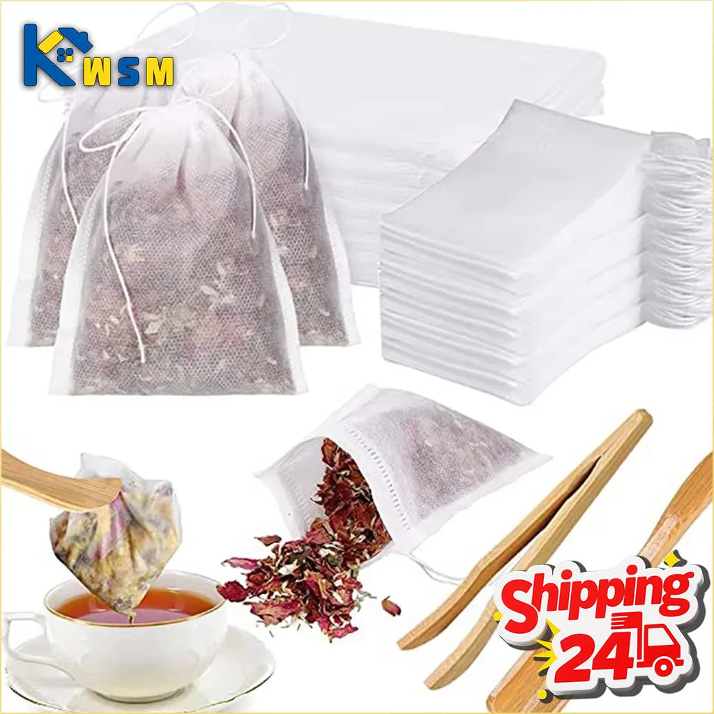 Tea Bag Disposable Tea Bag Corn Fiber Traditional Chinese Medicine Bag Non-woven Bag Fried Medicine Bag Food Grade Filter Bag Oasis Select