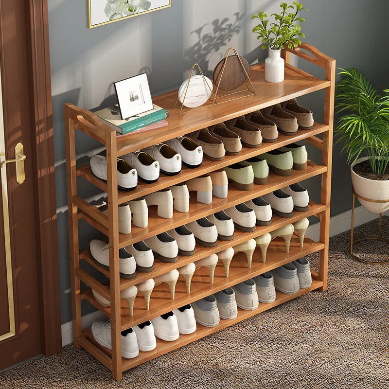 Simple household floor standing shoe rack, multi-layer space saving dormitory storage, economical small shoe cabinet Oasis Select