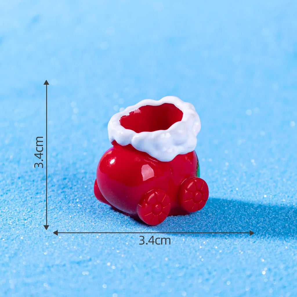 Mini Christmas Resin Ornament – Santa, Snowman & Holiday Décor