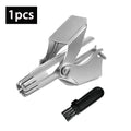 Portable Stainless Steel Nose Hair Trimmer For Men/Women Manual And Washable Ear And Nose Hair Remover Shaver With Precisio Oasis Select 1pcs