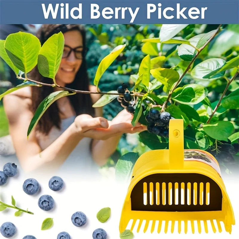 Easy-Grip Blueberry Picker Tool - Portable Fruit Harvesting Device for Orchards & Gardens Fruit Picker Oasis Select