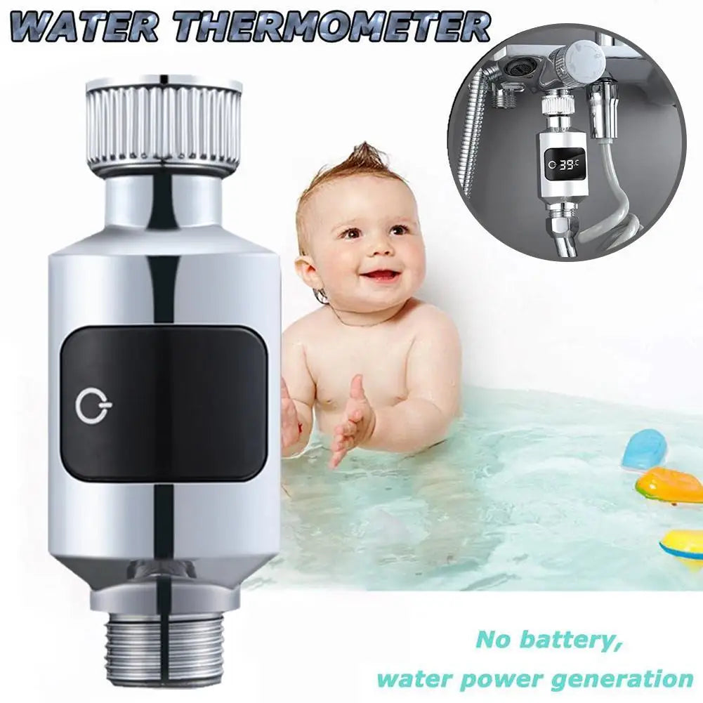 LED Baby Bath Thermometer – Waterproof Digital Fast Read