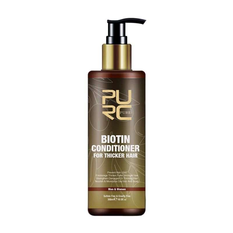 Biotin Prevent Hair Loss Shampoo And Conditioner Growth Oil Treatment For Hair Fast Regrowth Care Beard Hair Beauty Health Care Oasis Select 300ml Conditioner Russian Federation